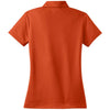 Nike Women's Orange Dri-FIT S/S Micro Pique Polo