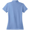 Nike Women's Light Blue Dri-FIT S/S Micro Pique Polo