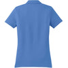 Nike Women's Light Blue Sphere Dry S/S Diamond Polo