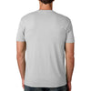 Next Level Men's Light Gray Premium Fitted Short-Sleeve Crew