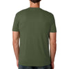 Next Level Men's Military Green Premium Fitted Short-Sleeve Crew