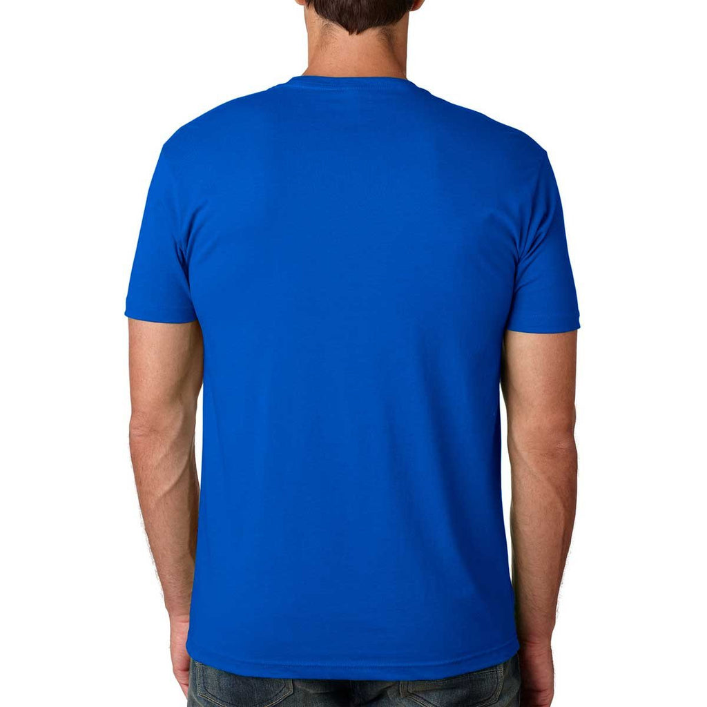 Next Level Men's Royal Premium Fitted Short-Sleeve Crew