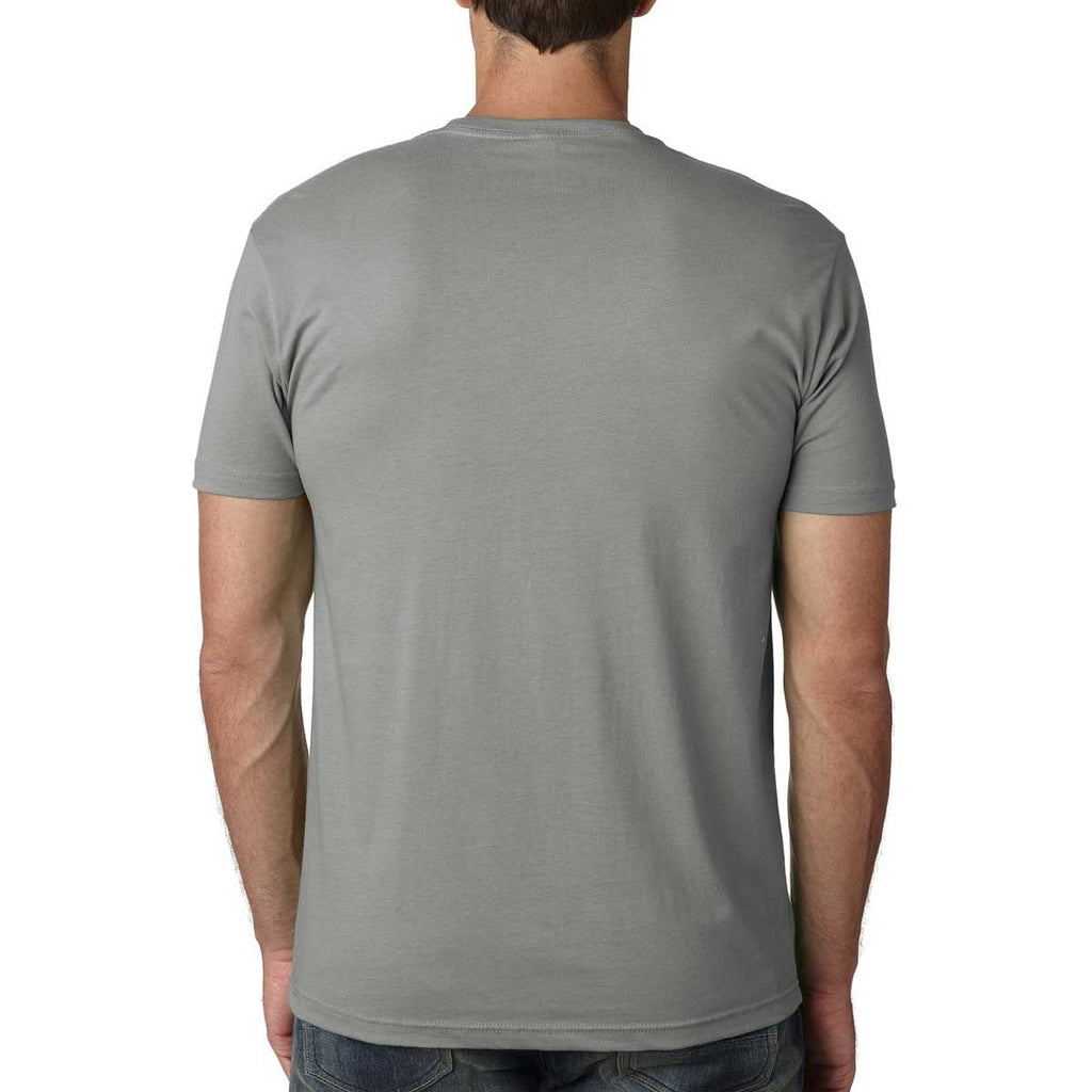 Next Level Men's Warm Gray Premium Fitted Short-Sleeve Crew