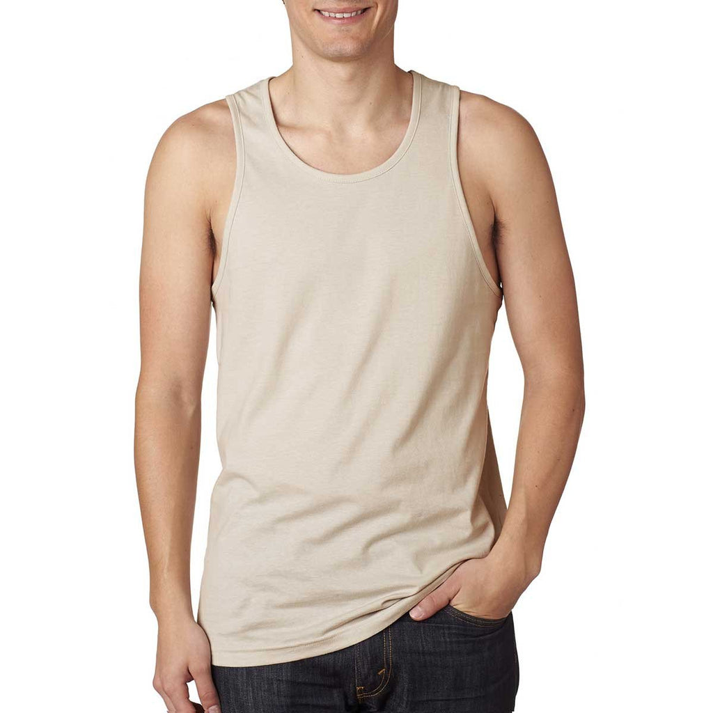 Next Level Men's Sand Premium Jersey Tank