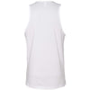 Next Level Men's White Premium Jersey Tank
