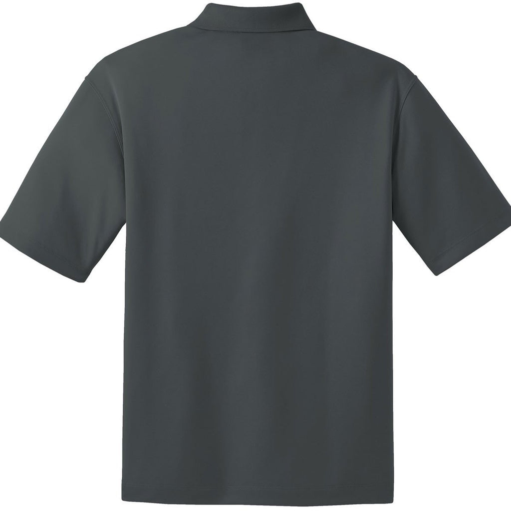 Nike Men's Anthracite Dri-FIT S/S Micro Pique Polo