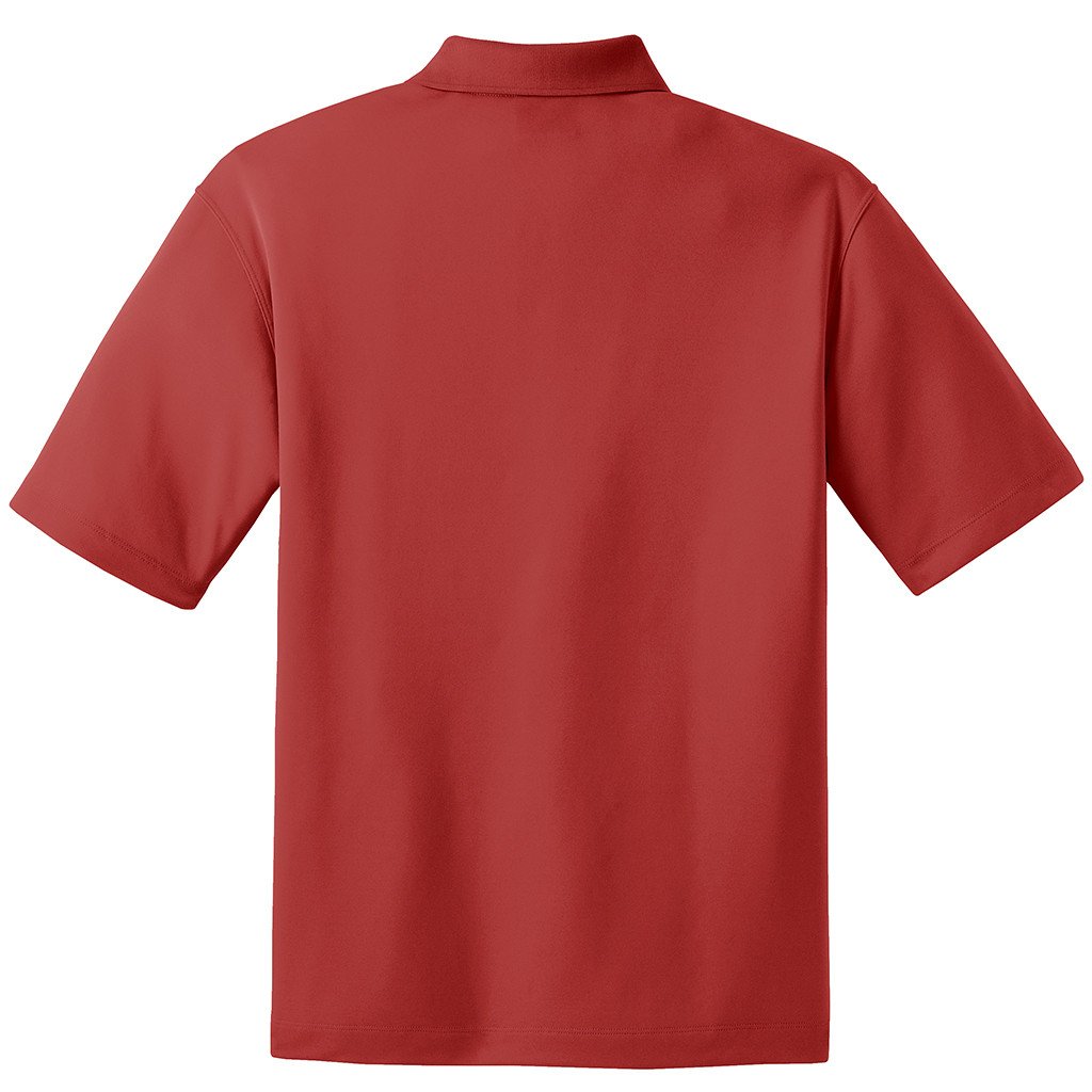 Nike Men's Varsity Red Dri-FIT S/S Micro Pique Polo
