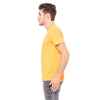 Bella + Canvas Unisex Neon Orange Poly-Cotton Short-Sleeve T-Shirt