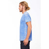Bella + Canvas Unisex True Royal Acid Wash Poly-Cotton Short-Sleeve T-Shirt