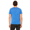 Bella + Canvas Unisex True Royal Marble Poly-Cotton Short-Sleeve T-Shirt