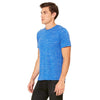 Bella + Canvas Unisex True Royal Marble Poly-Cotton Short-Sleeve T-Shirt