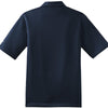Nike Men's Navy Dri-FIT S/S Pebble Texture Polo