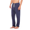 Bella + Canvas Unisex Navy Fleece Long Scrunch Pant