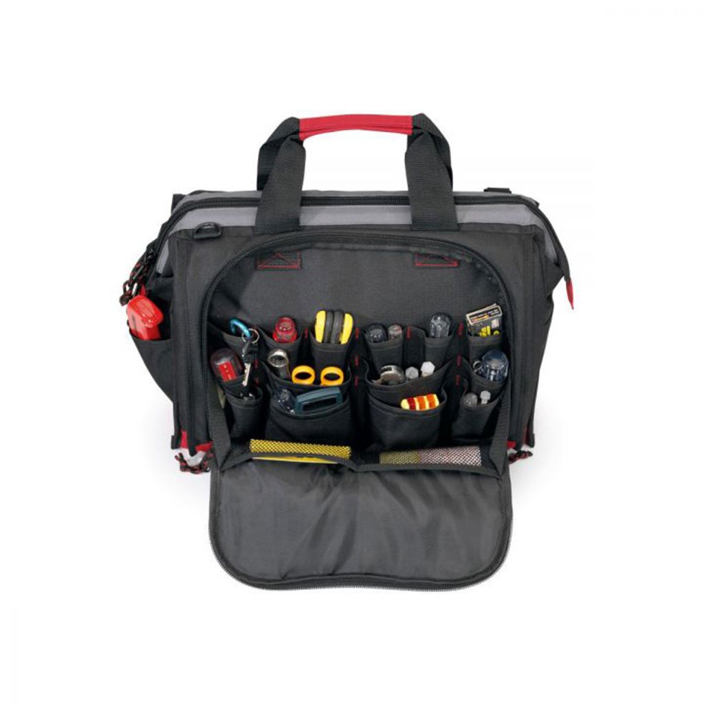 Gemline Black/Red All-Purpose Tool Bag