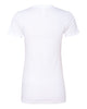 Next Level Women's White Boyfriend Tee