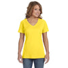 av123-anvil-women-yellow-t-shirt