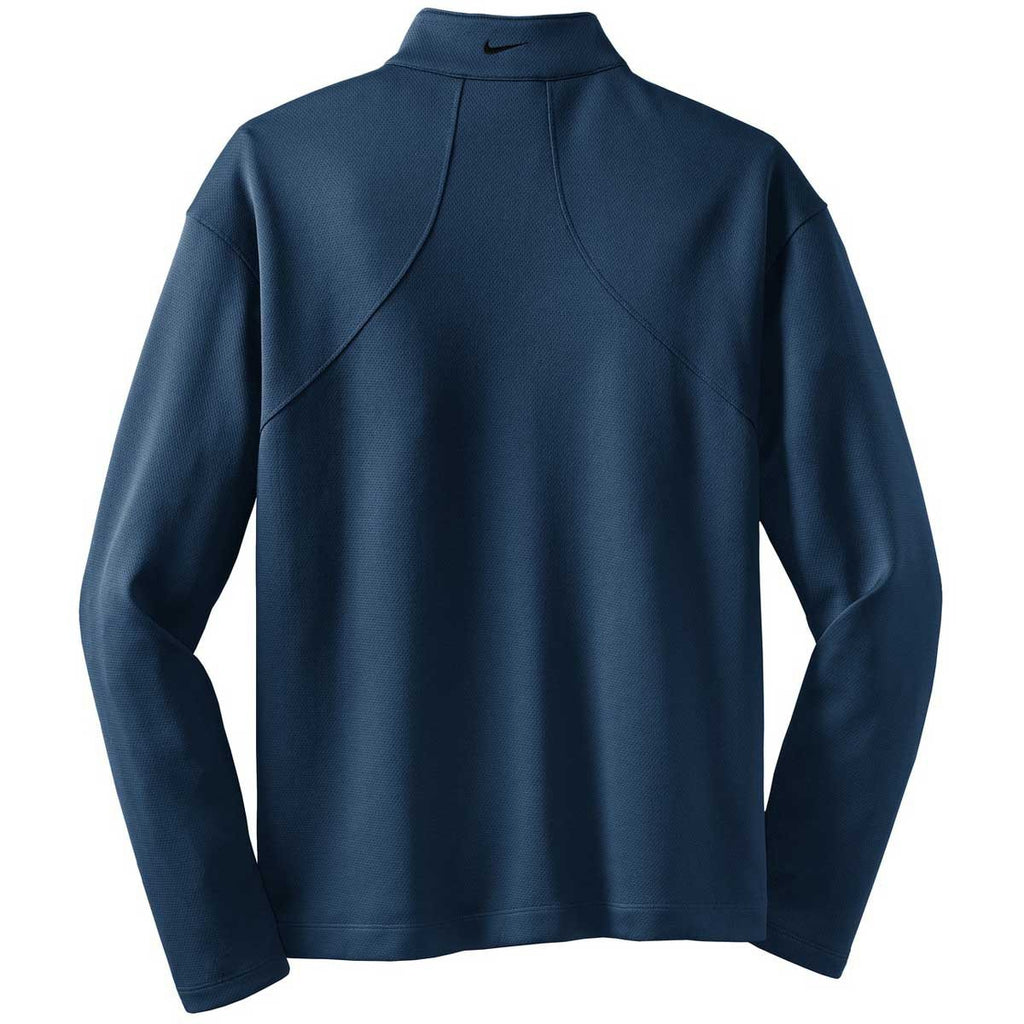 Nike Men's Starlight Blue L/S Sport Quarter Zip