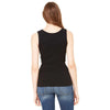 Bella + Canvas Women's Black 2x1 Rib Tank