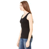 Bella + Canvas Women's Black 2x1 Rib Tank
