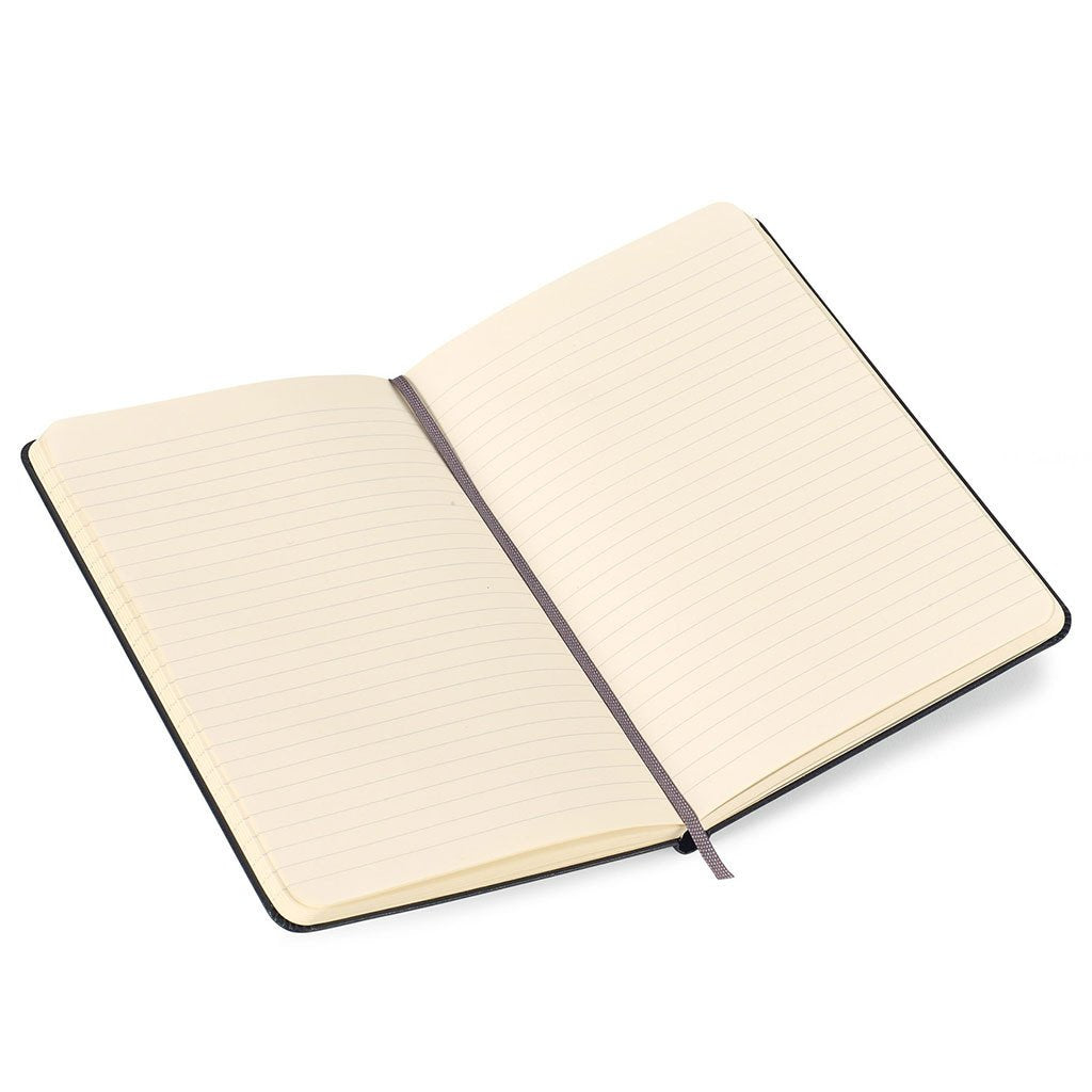 Moleskine Black Hard Cover Ruled Medium Notebook