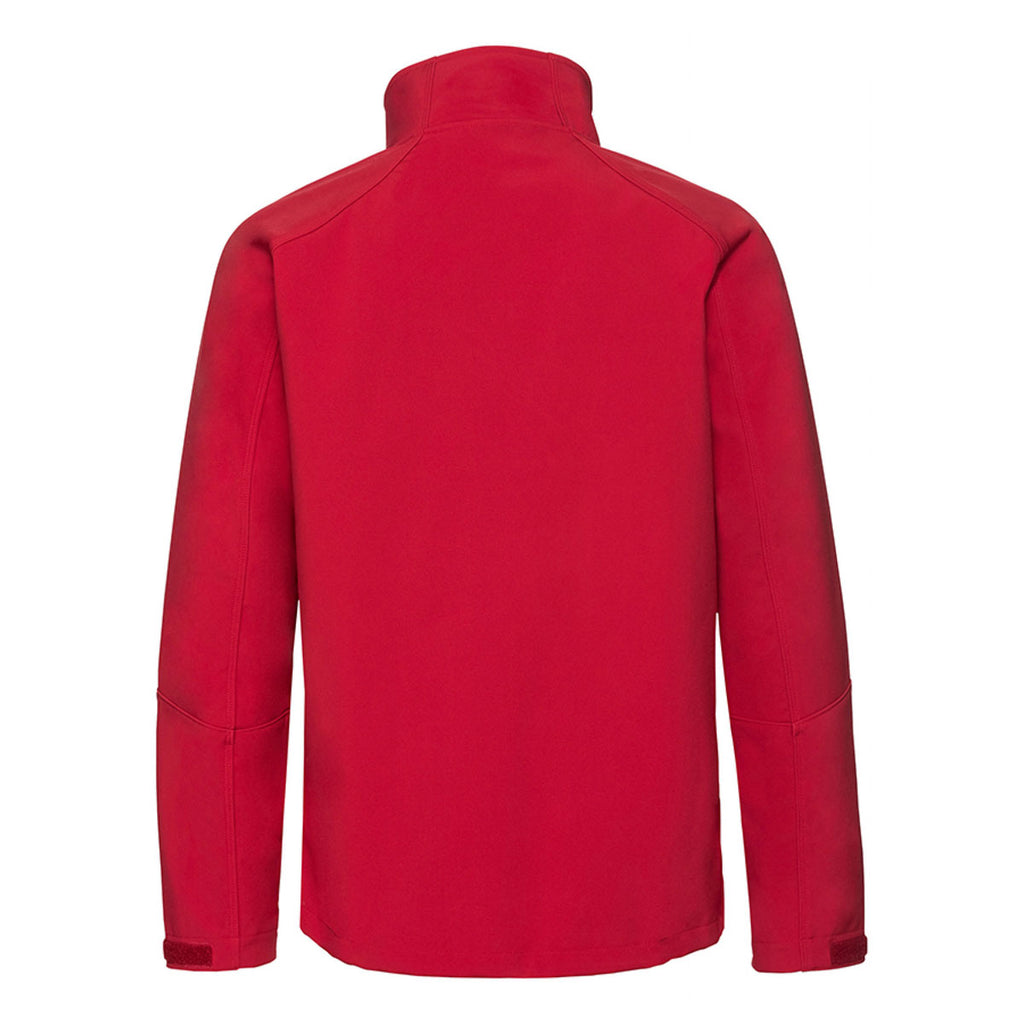 Russell Men's Classic Red Bionic Soft Shell Jacket