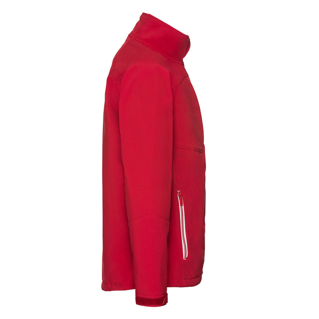 Russell Men's Classic Red Bionic Soft Shell Jacket