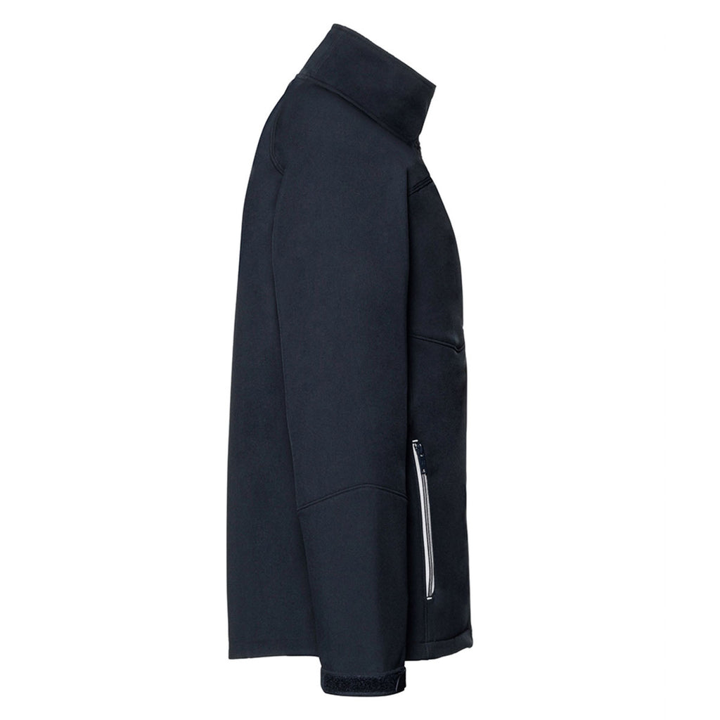 Russell Men's French Navy Bionic Soft Shell Jacket