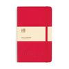 Moleskine Scarlet Red Soft Cover Ruled Large Notebook