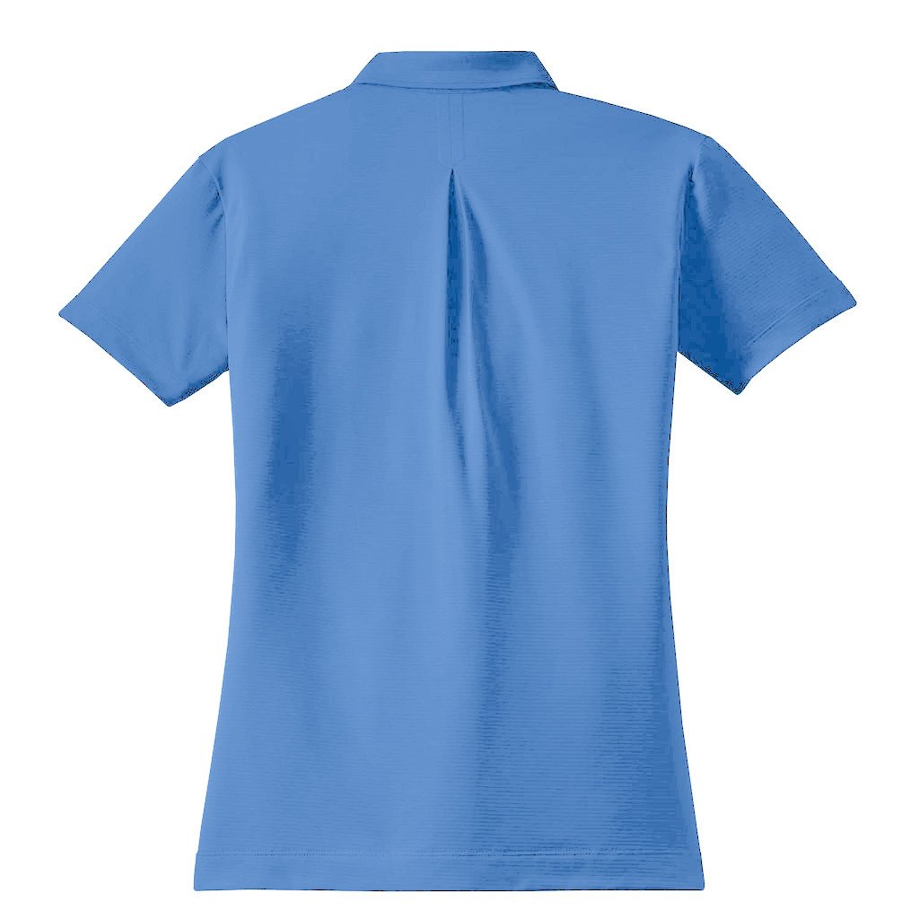 Nike Women's Bright Blue Elite Dri-FIT S/S Ottoman Polo