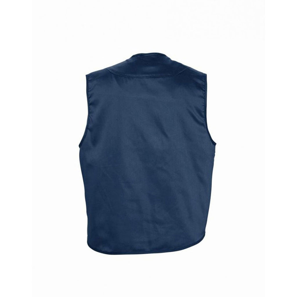 SOL'S Men's Navy Wild Waistcoat