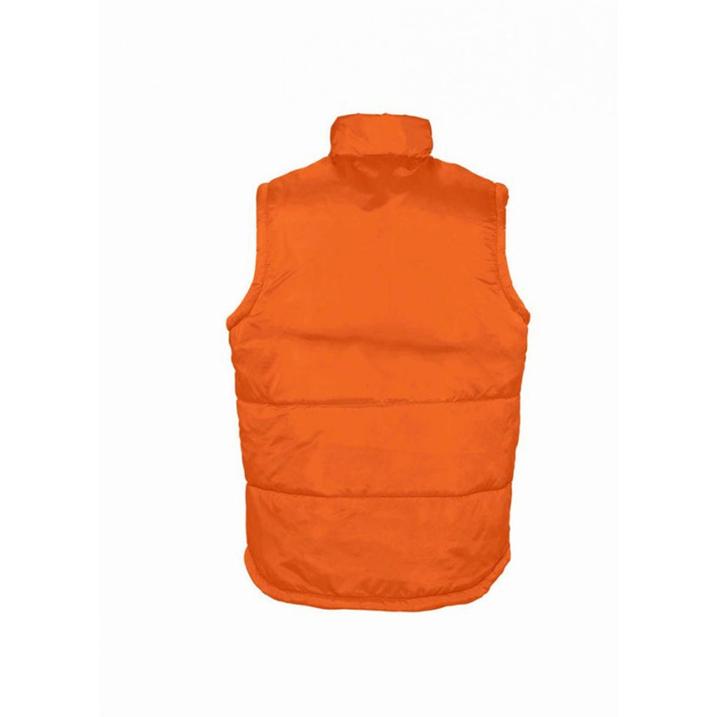 SOL'S Unisex Orange Warm Bodywarmer