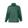 SOL'S Men's Forest Green Mistral Lined Windbreaker Jacket