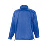 SOL'S Men's Royal Blue Mistral Lined Windbreaker Jacket
