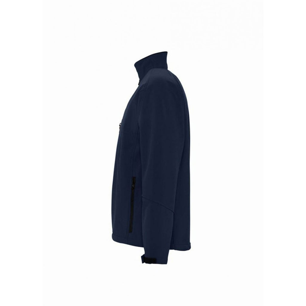SOL'S Men's Abyss Blue Relax Soft Shell Jacket