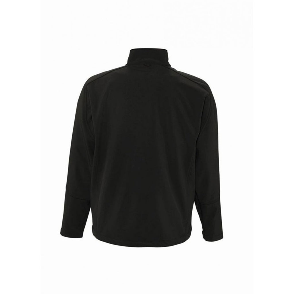 SOL'S Men's Black Relax Soft Shell Jacket
