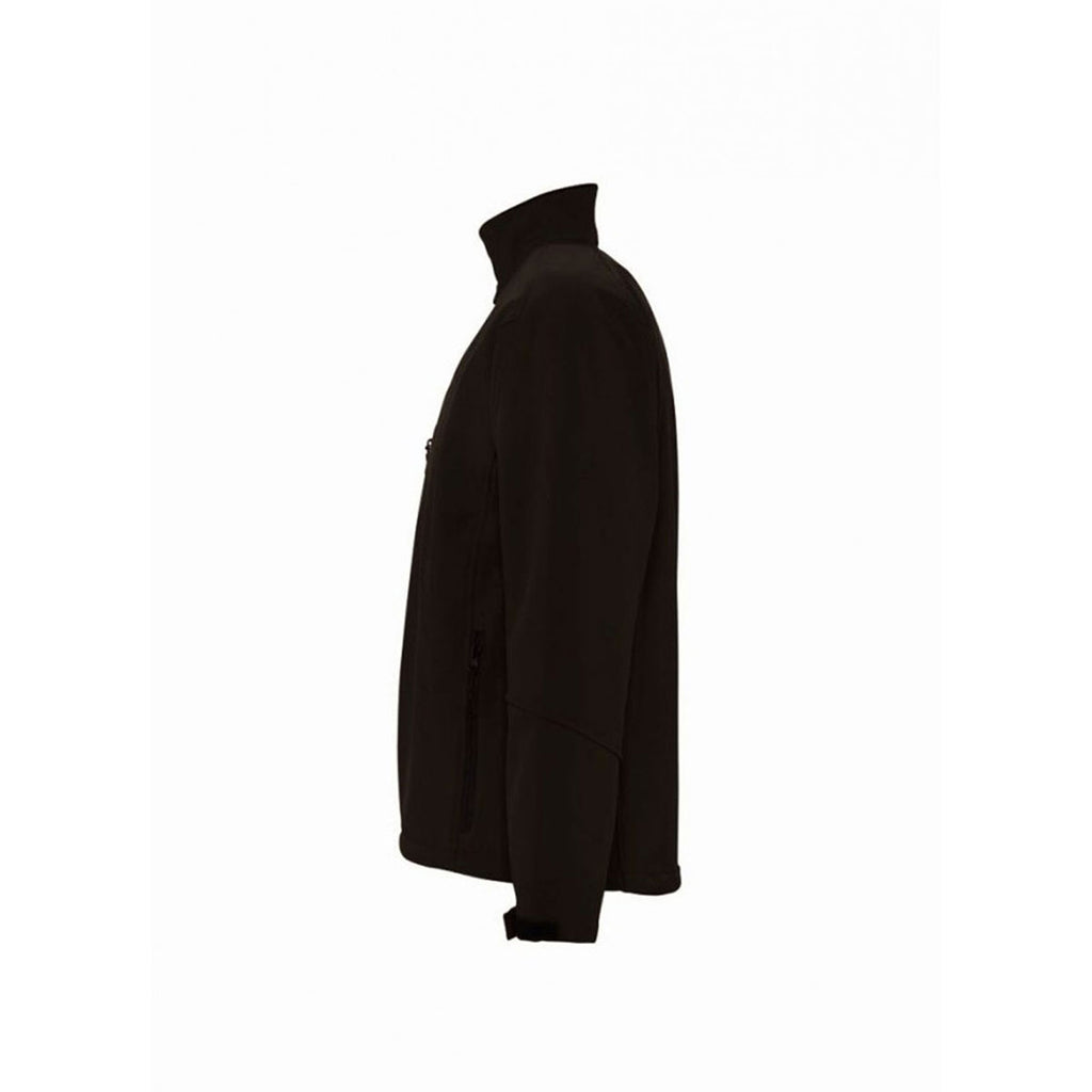 SOL'S Men's Dark Chocolate Relax Soft Shell Jacket