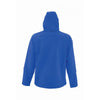 SOL'S Men's Royal Blue Replay Hooded Soft Shell Jacket