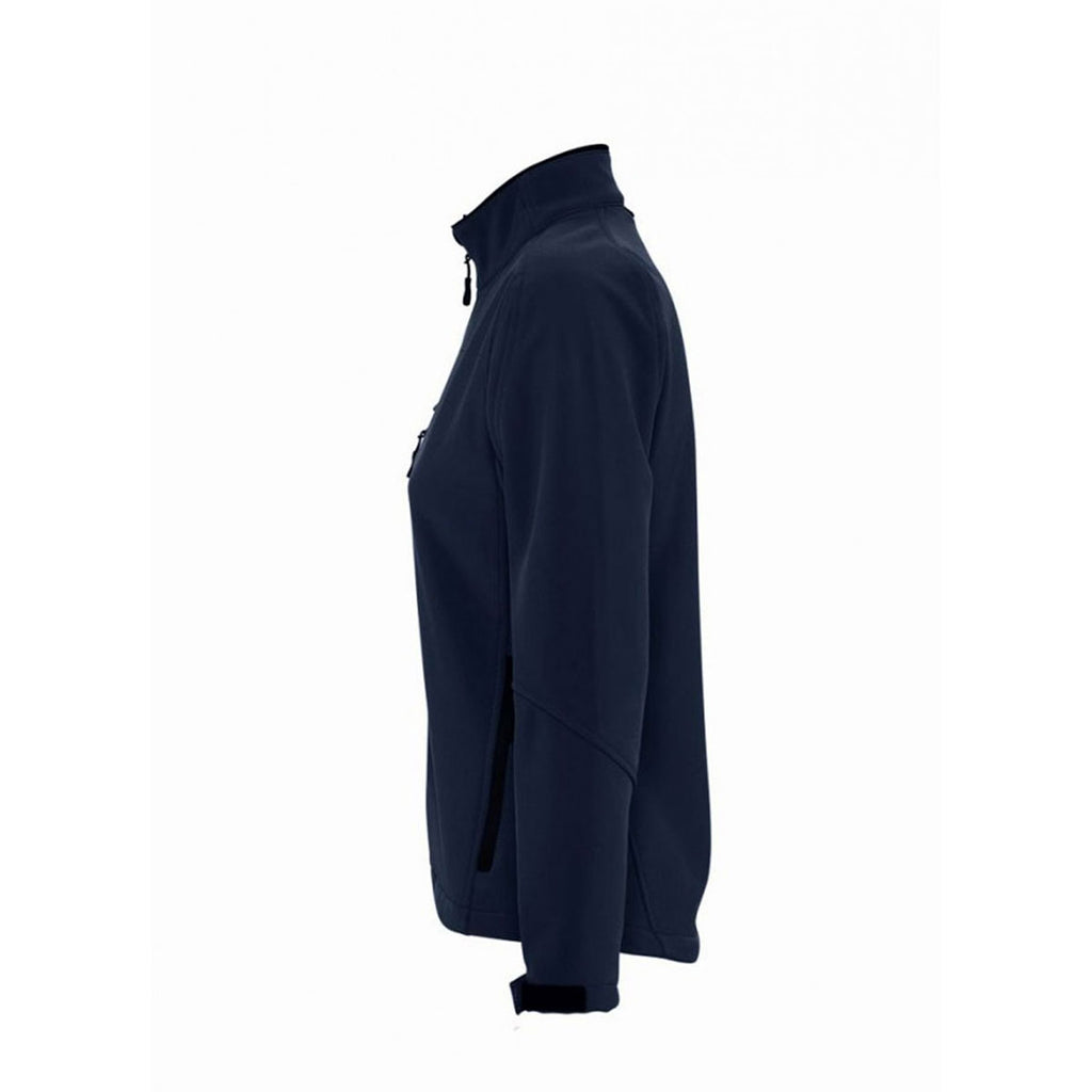 SOL'S Women's Abyss Blue Roxy Soft Shell Jacket