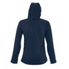 SOL'S Women's French Navy Replay Hooded Soft Shell Jacket