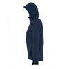 SOL'S Women's French Navy Replay Hooded Soft Shell Jacket