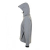 SOL'S Women's Grey Marl Replay Hooded Soft Shell Jacket