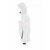 SOL'S Women's White Replay Hooded Soft Shell Jacket