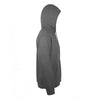SOL'S Unisex Charcoal Marl Snake Hooded Sweatshirt