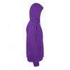 SOL'S Unisex Dark Purple Snake Hooded Sweatshirt