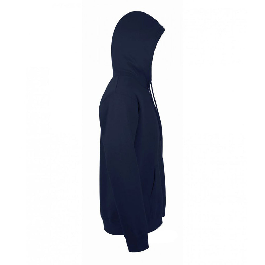 SOL'S Unisex French Navy Snake Hooded Sweatshirt