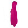 SOL'S Unisex Fuchsia Snake Hooded Sweatshirt