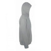 SOL'S Unisex Grey Marl Snake Hooded Sweatshirt