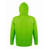 SOL'S Unisex Lime Snake Hooded Sweatshirt