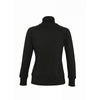 SOL'S Women's Black Soda Sweat Jacket