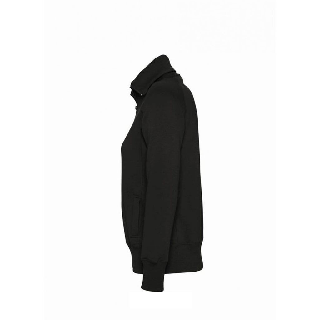SOL'S Women's Black Soda Sweat Jacket
